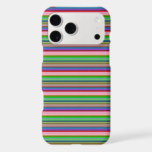 Hot colorful stripes iPhone 17 pro max case