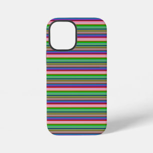 Hot colorful stripes iPhone 12 mini case