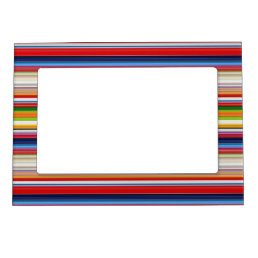 Hot colorful stripes magnetic frame