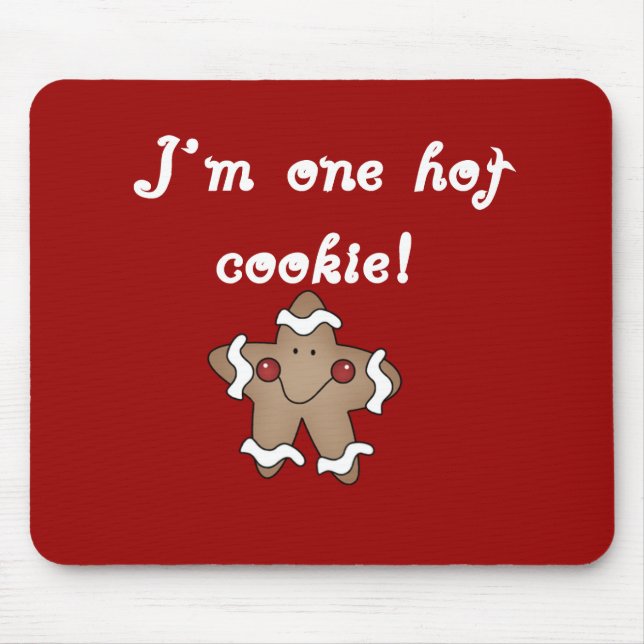 Hot Cookie Tshirts and Gifts Mouse Pad (Front)