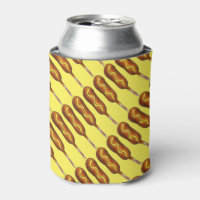 Hot Corn Dog Corndog Yellow Mustard Junk Food