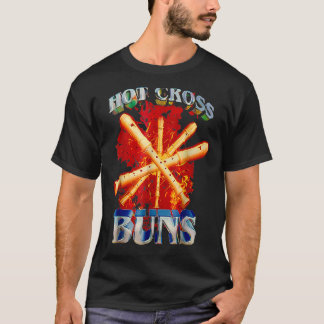 Hot Cross Buns Pattern For Dad 2 T-Shirt