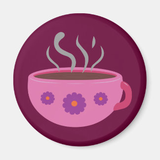 Hot Cup of Coffee Magnet