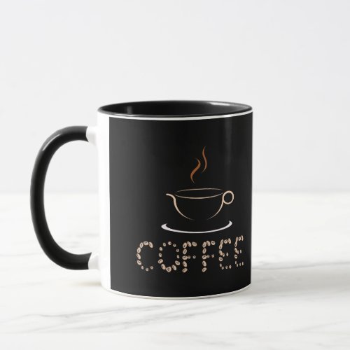 Hot Cup Of Steaming Coffee 