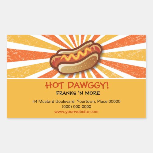 Hot Dawg Sticker