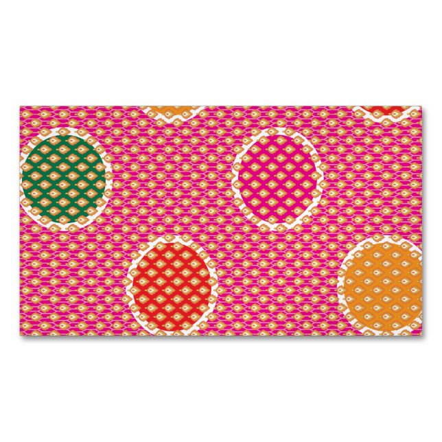 Hot deals business card magnet (Front)