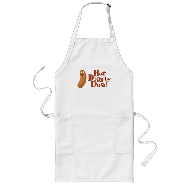 Hot Diggity Dog Apron (Front)