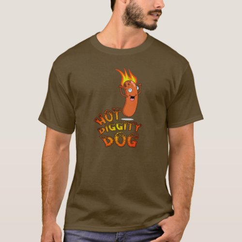 Hot Diggity Dog T_Shirt