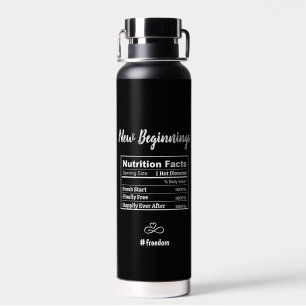 Hot Divorcee Finally Free Divorced AF Party Gift Water Bottle