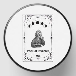 Hot Divorcee Party Decor Funny Tarot Newly Single Mini Candle Favors