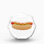 Hot Dog Acrylic Award<br><div class="desc">Acrylic Octagon Awards</div>