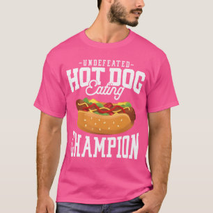 Hot Dog Adult Undefeated Hot Dog friends boy T-Shirt