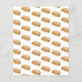 Hot Dog BBQ Time Capsule Message (Back)