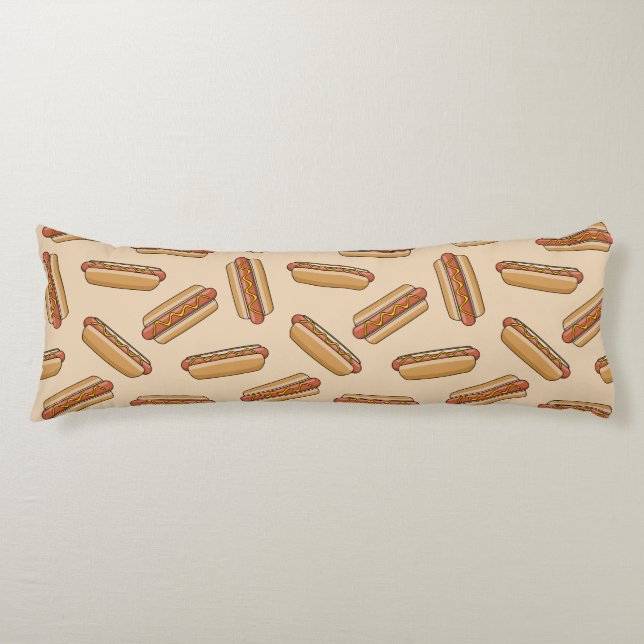 Hot dog body pillow (Front)