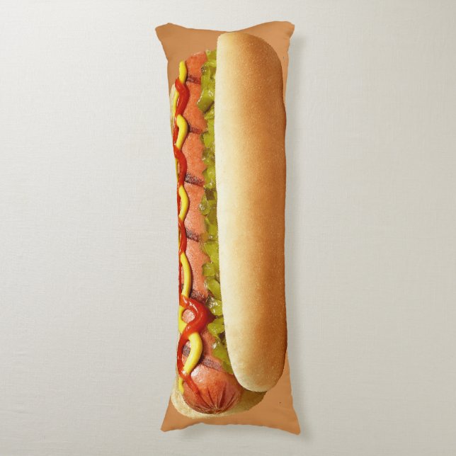 Hot Dog Body Pillow | Zazzle