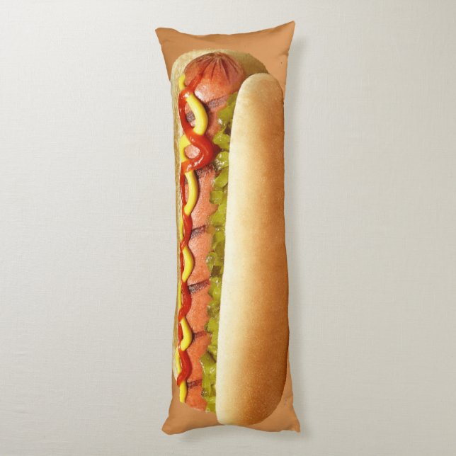 Hot Dog Body Pillow | Zazzle