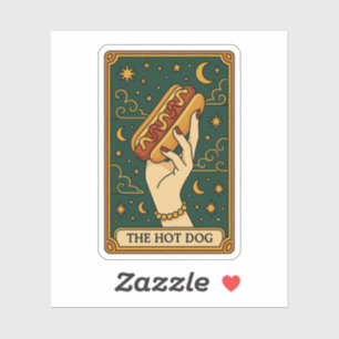 Hot Dog Bun Lover Foodie Food Lover The Hot Dog Sticker