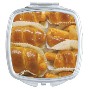 Hot Dog Cake ... Asian Dessert Food Compact Mirror