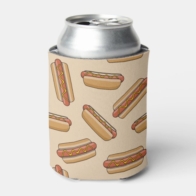 Hot dog can cooler (Can Front)
