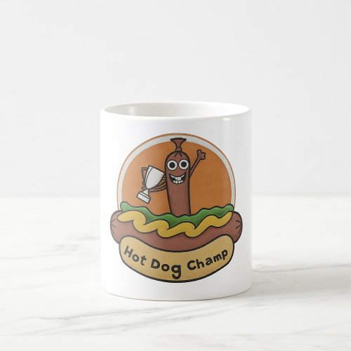 Hot Dog Champ Coffee Mug