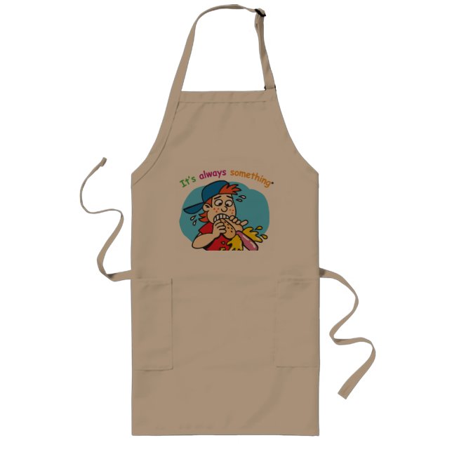 Hot Dog Chef's BBQ Apron (Front)