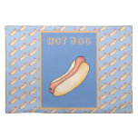 Hot dog cloth placemat