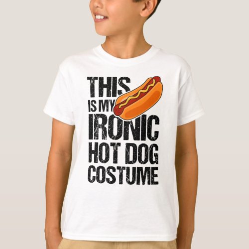 HOT DOG COSTUME Hot Dog Eating Contest Hot Dog T_Shirt