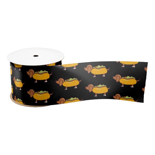 Hot Dog Dachshund Ribbon (Spool)