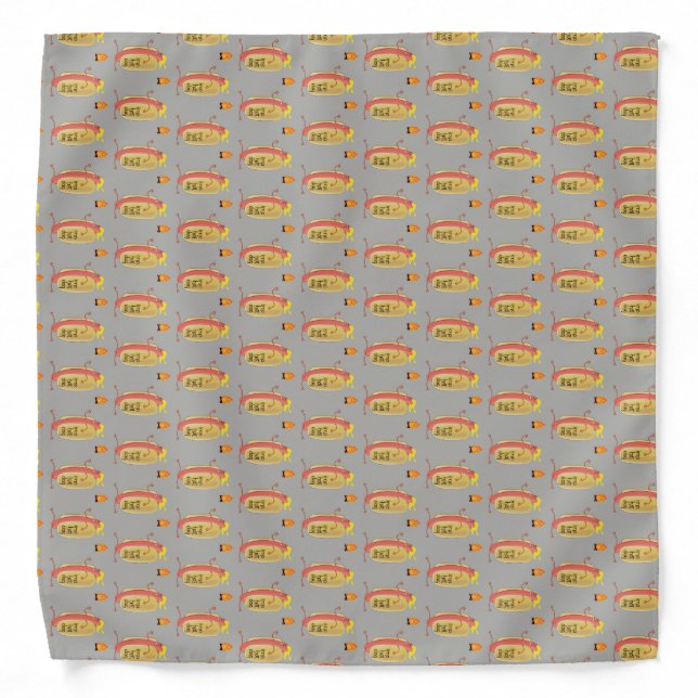 Hot Dog Dare Devil Bandana (Front)