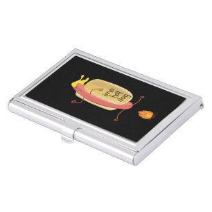 Hot Dog Dare Devil Business Card Case