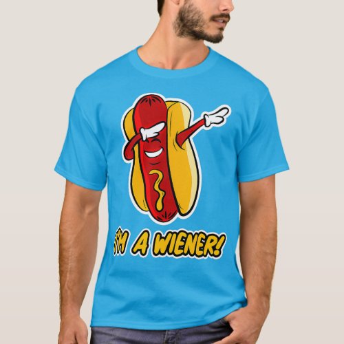 Hot Dog Design for Men and Women _ Im A Wiener T_Shirt