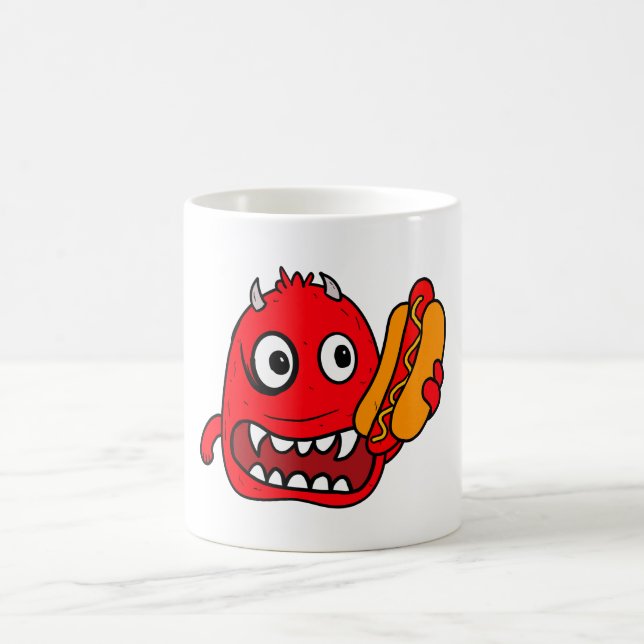 Hot Dog Devil  Coffee Mug (Center)