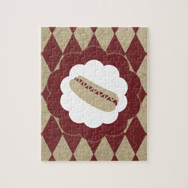 hot dog diamonds jigsaw puzzle (Vertical)