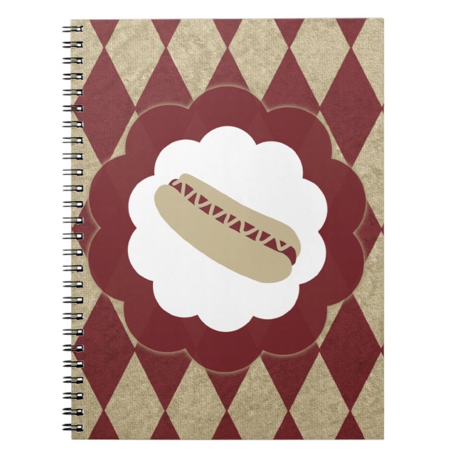 hot dog diamonds notebook (Front)