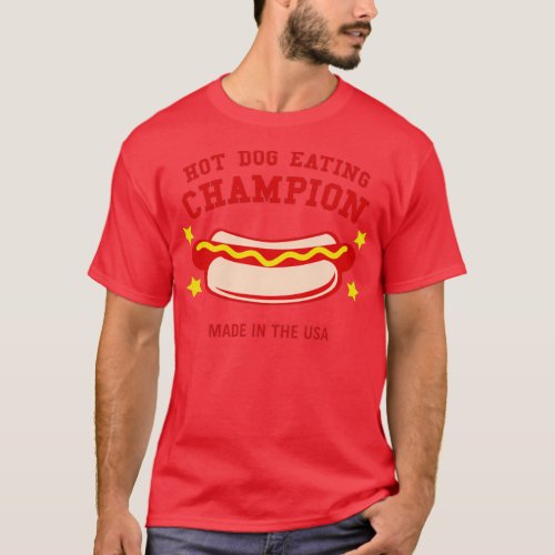 Hot Dog Eating Champion  T_Shirt