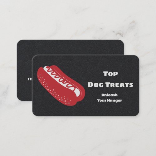 Hot Dog Fast Food Business Card