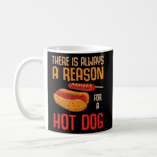 Hot Dog Fast Food Wiener Franks Sausage Hotdog  Coffee Mug