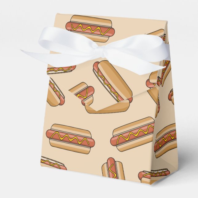 Hot dog favor boxes (Front Side)