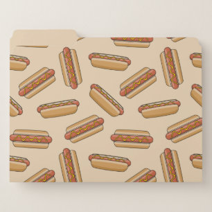 Hot dog file folder