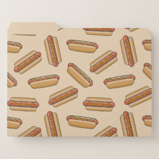 Hot dog file folder
