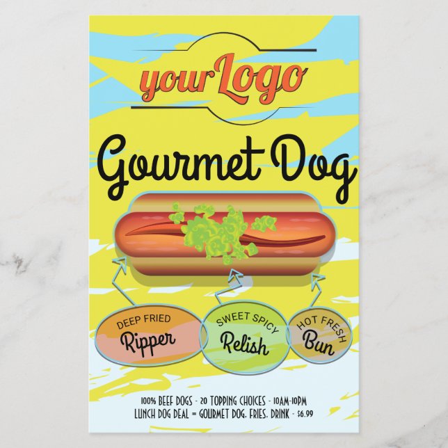 Hot Dog Flyer (Front)