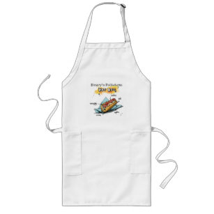 Hot Dog Food Art Personalized Grilling Apron