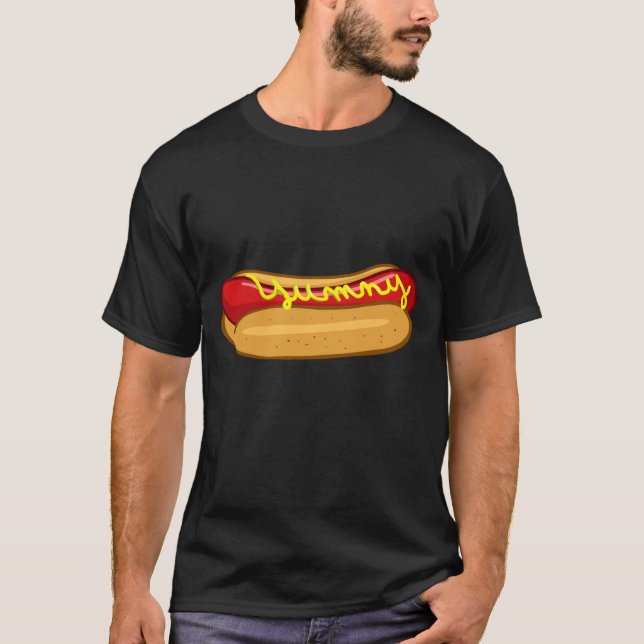 Hot dog funny hot dog lover performance  T-Shirt (Front)