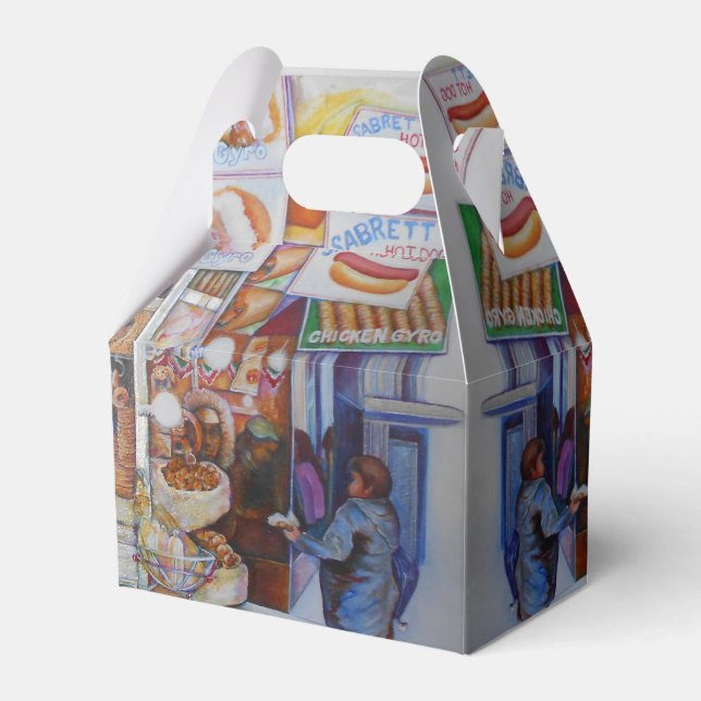 Hot Dog God Favor Boxes (Front Side)