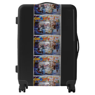 Hot Dog God Luggage