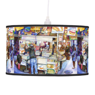 Hot Dog God, New York Ceiling Lamp