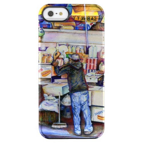 Hot Dog God New York City Clear iPhone SE55s Case