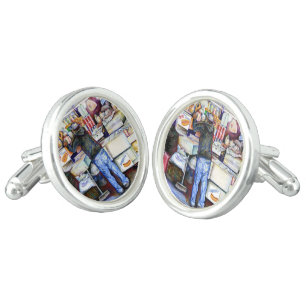 Hot Dog God, New York Cufflinks