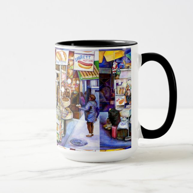 Hot Dog God, New York Mug (Right)