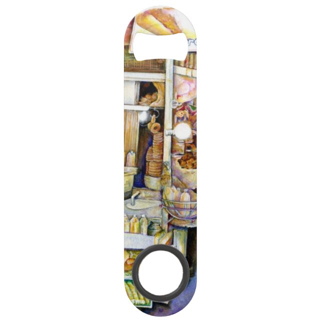 Hot Dog God, New York Speed Bottle Opener (Front)